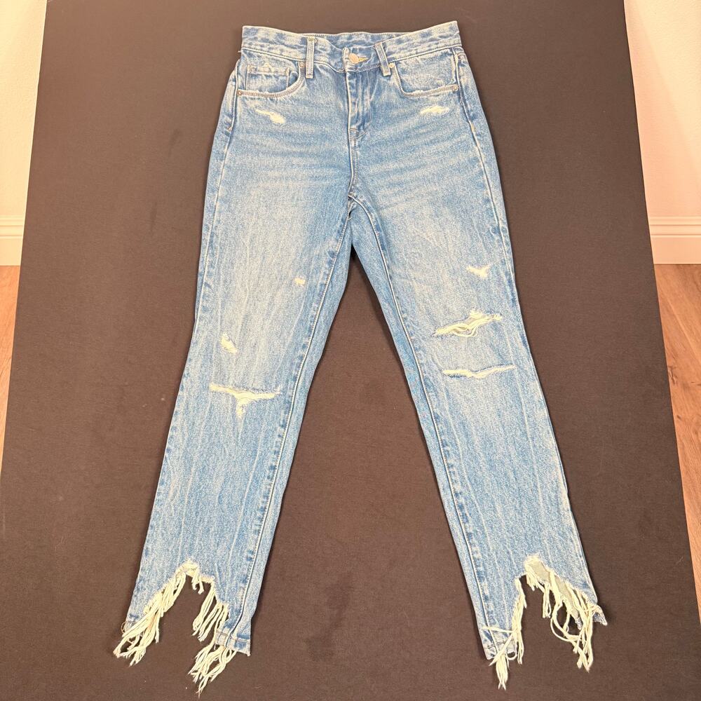 Copied - BLANKNYC Madison Crop Distressed High Rise Jeans Size 24